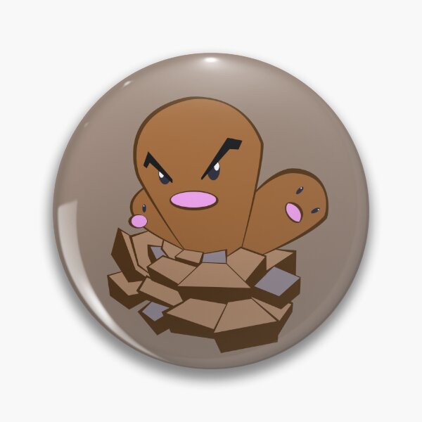 Item preview, Dugtrio Sticker designed and sold by Outside Outerspace.
