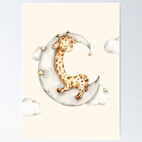 Item preview, Sleeping Giraffe designed and sold by AbigailWhitlam.
