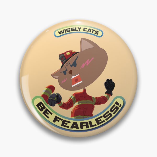 Item preview, Be Fearless! - Wiggly Cats designed and sold by We-are-Cats.