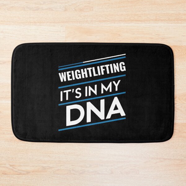 Item preview, Weightlifting its in my dna designed and sold by greenbluearts.