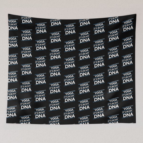 Item preview, Yoga its in my dna designed and sold by greenbluearts.