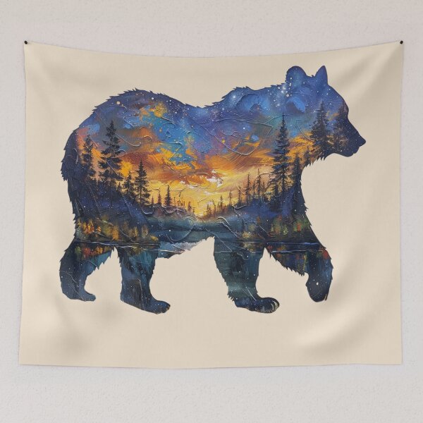 Item preview, Bear Silhouette designed and sold by Myra365Art.