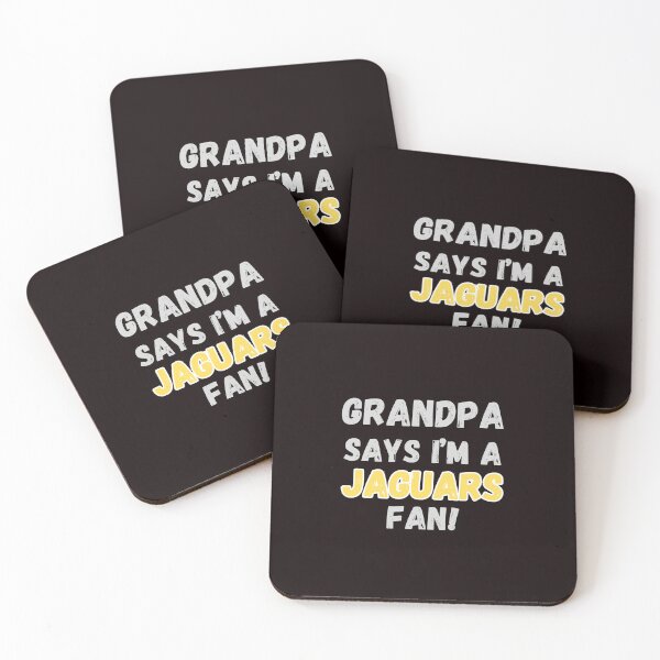 Item preview, Grandpa says I'm a Jaguars Fan! designed and sold by IssaraStudio.
