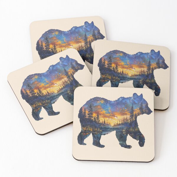Item preview, Bear Silhouette designed and sold by Myra365Art.