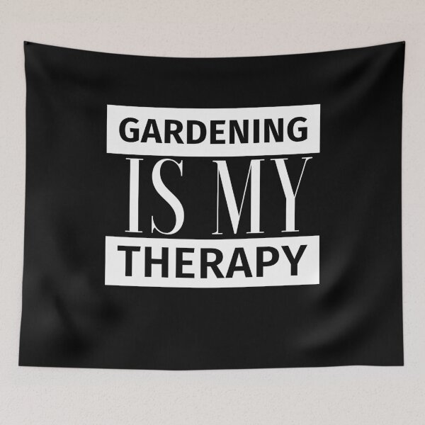 Item preview, Gardening is my therapy designed and sold by GartenIdeen.