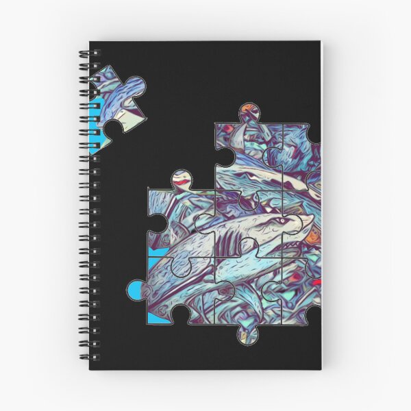 Item preview, Shark collage jigsaw designed and sold by Glenbobagins.