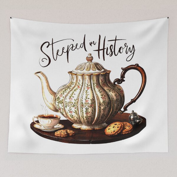 Item preview, Steeped in History: A Vintage Tea Ceremony designed and sold by SplashTastic.