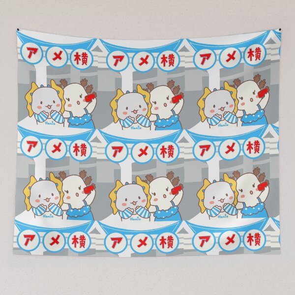 Item preview, Check in - Haato Check in at Tokyo - Ameyoko - Haato the Gang of Salamander-Axolotl designed and sold by lazycat14.