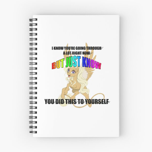Item preview, I Know You're Going Through a Lot Right Now, But Just Know; You Did This To Yourself designed and sold by missmelodyferal.