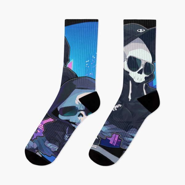 Item preview, Cool skelleton in front of city designed and sold by My Team Designs.