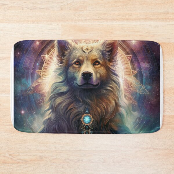 Item preview, Starlight Dog: The Radiant Embrace of an Evanescent Oracle's Transcendence designed and sold by Christian Weiss.
