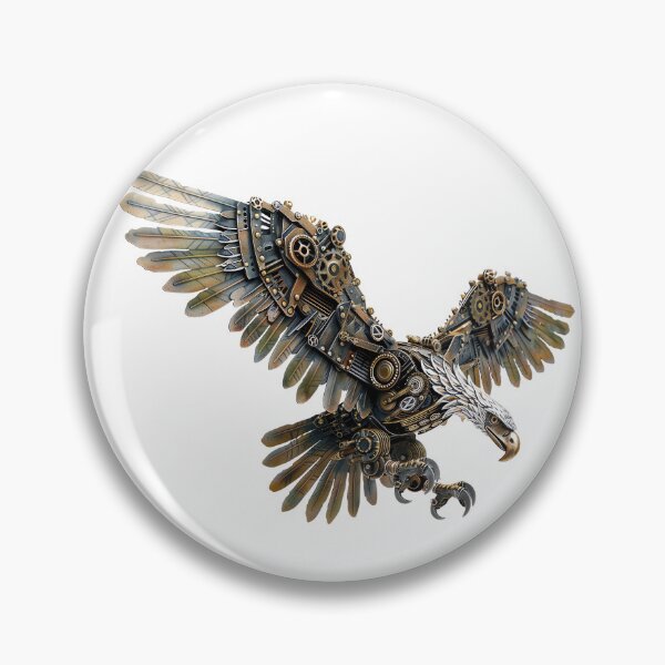 Artikelvorschau, Steampunk Weißer Adler entworfen und verkauft von T-scape.