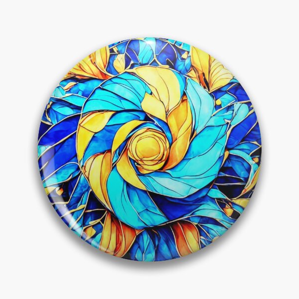 Item preview, Golden Blue Knot designed and sold by Kingcls.