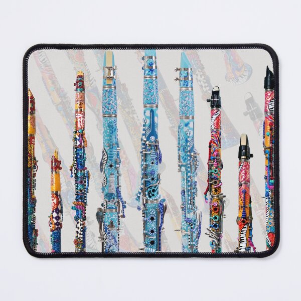 Item preview, Colorful Clarinet, Clarinet Music Art, Painted Clarinet by Juleez designed and sold by Juleez.