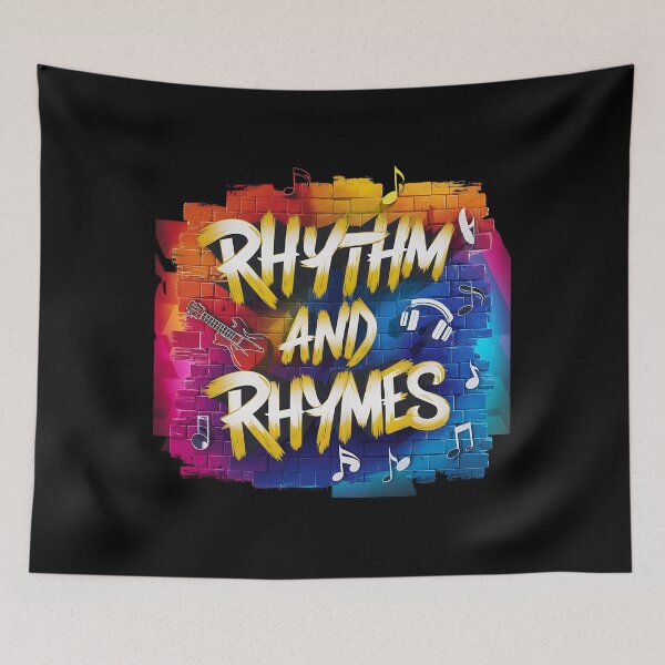 Item preview, RYTHM AND RHYMES street vibe poetry/rap design designed and sold by Jt41.