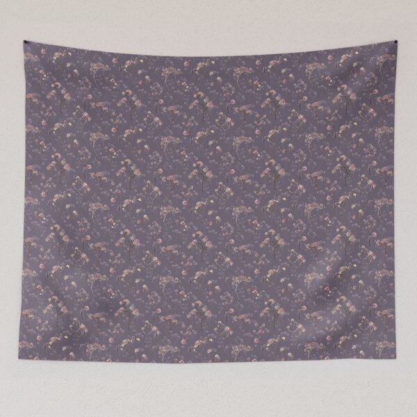 Item preview, Seamless floral pattern. Sakura branches on a dark background. designed and sold by UVI-CA.