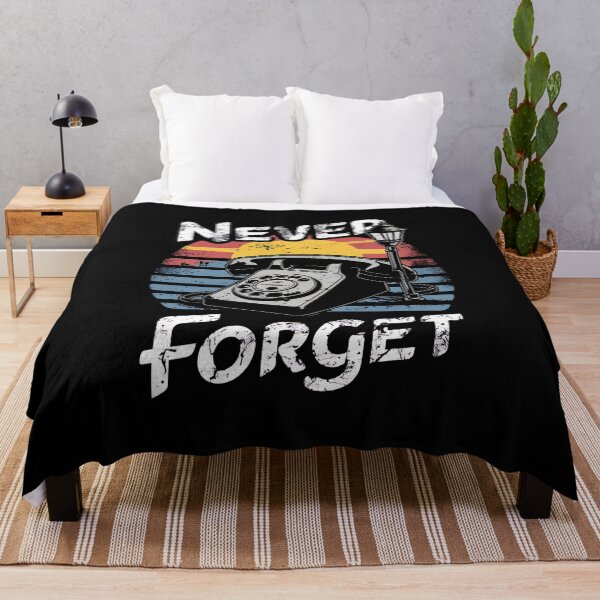 Item preview, NEVER FORGET retro proper telephone art design designed and sold by Jt41.