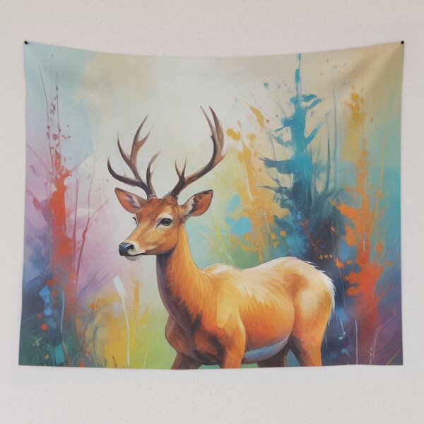 Item preview, Savanna fauna grassland ecosystem artwork print design  designed and sold by Anshu3813.