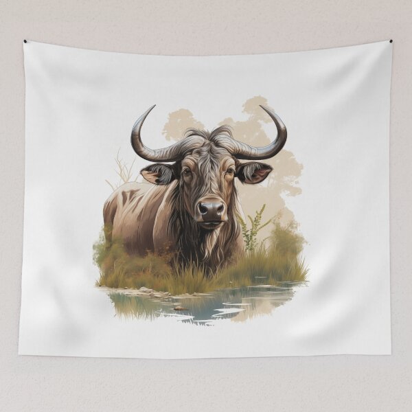 Item preview, African animals | Wildebeest | Water buffalo designed and sold by DerSenat.