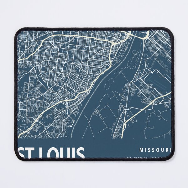 Item preview, St Louis Blueprint City Map designed and sold by Peek-Designs.