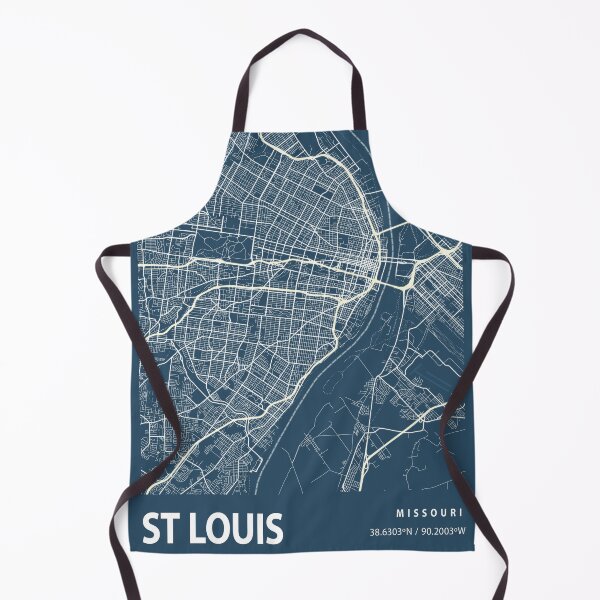 Item preview, St Louis Blueprint City Map designed and sold by Peek-Designs.