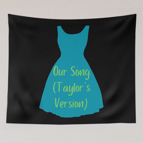 Item preview, Taylor Swift song dress designed and sold by broadwaygirl142.