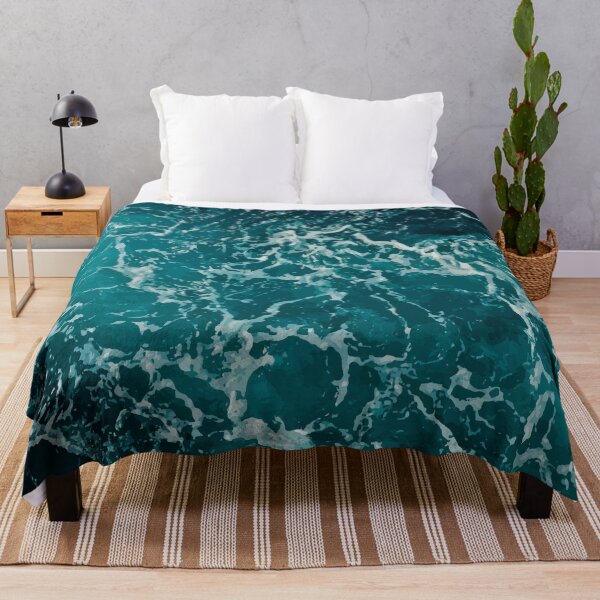 Item preview, Green Ocean Waves designed and sold by Vector Scout Lab.