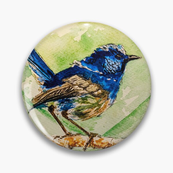 Item preview, Little blue fairy wren designed and sold by BrunoCarrocci.
