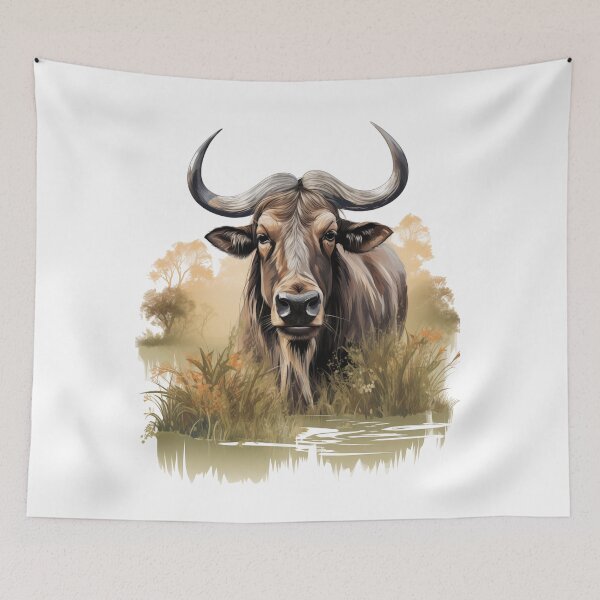 Item preview, African animals | Wildebeest | Water buffalo designed and sold by DerSenat.