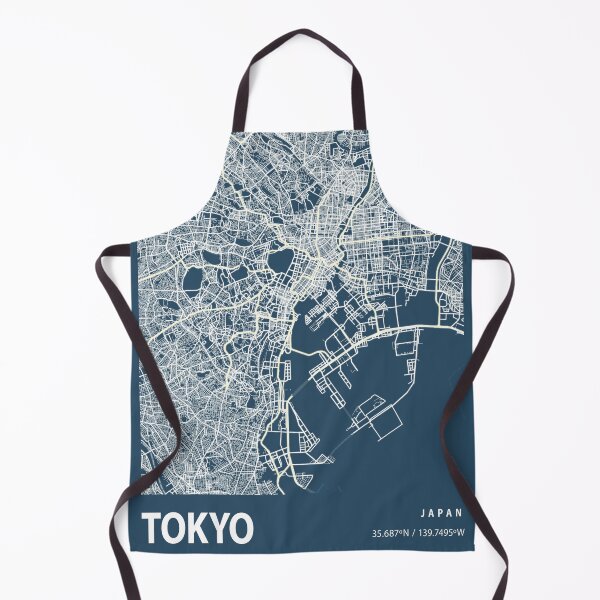 Item preview, Tokyo Blueprint City Map designed and sold by Peek-Designs.