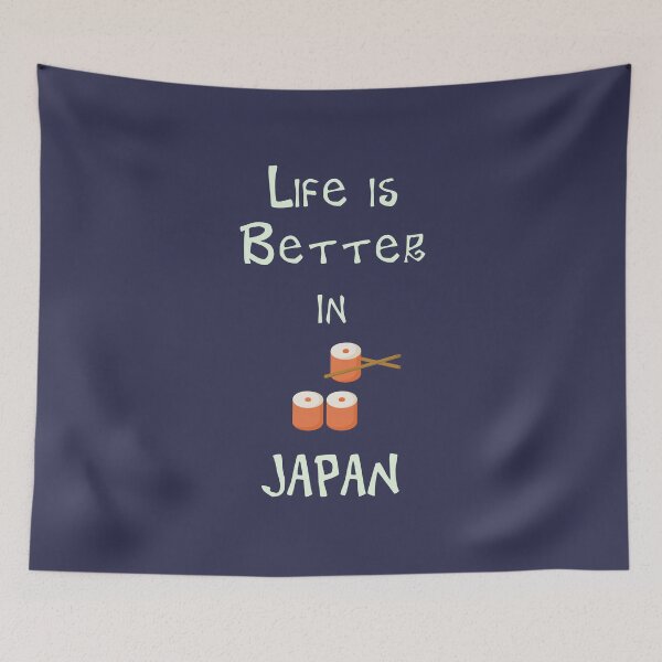 Item preview, Life is Better in Japan designed and sold by Studio LeDauphin.