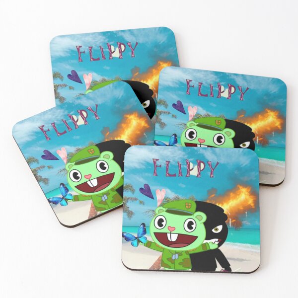 Item preview, Happy Tree Friends Flippy Happy and Mad Side - Balanced designed and sold by ElPatron258366.