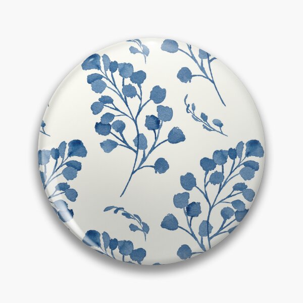 Item preview, Blue Maidenhair Ferns on Ivory designed and sold by JocelynBateson.