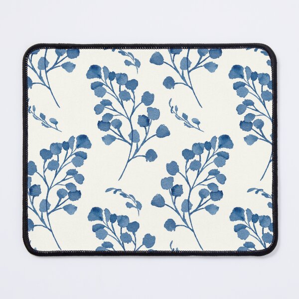 Item preview, Blue Maidenhair Ferns on Ivory designed and sold by JocelynBateson.