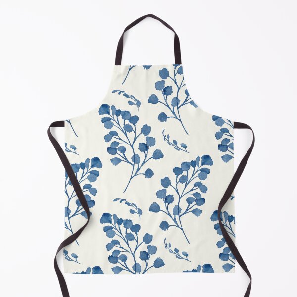 Item preview, Blue Maidenhair Ferns on Ivory designed and sold by JocelynBateson.
