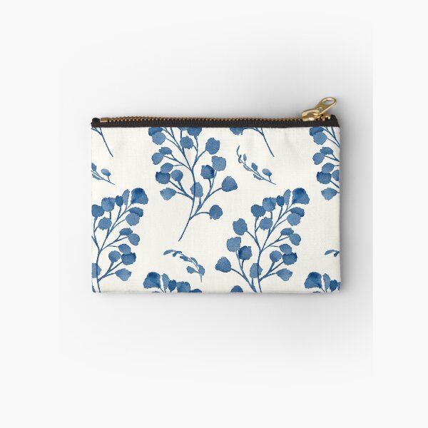 Item preview, Blue Maidenhair Ferns on Ivory designed and sold by JocelynBateson.