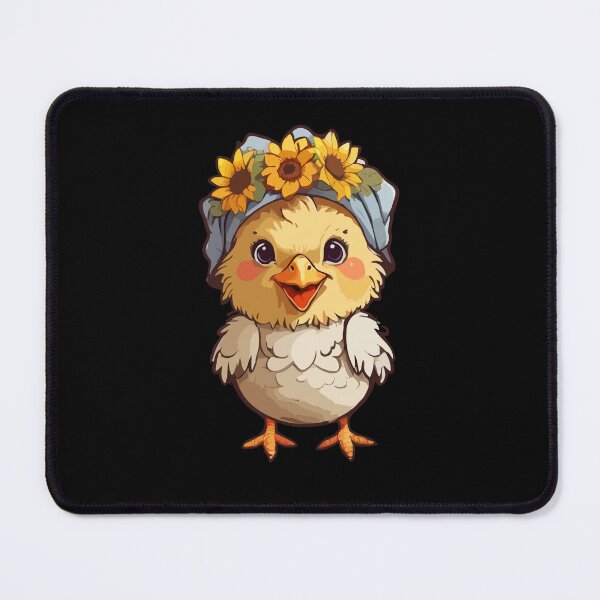 Item preview, Chick Sunflower, Floral Chicken Farm, Hen Mom Dad Owner, Farm Girl designed and sold by Peculiarts.