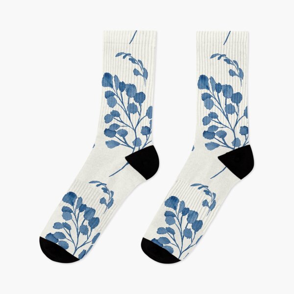 Item preview, Blue Maidenhair Ferns on Ivory designed and sold by JocelynBateson.