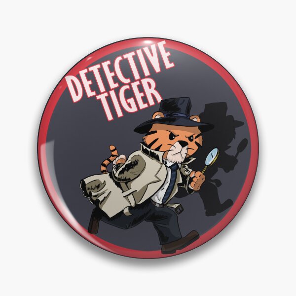 Item preview, DETECTIVE TIGER designed and sold by DroidMonkey.