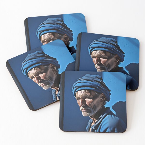 Item preview, The man with the blue turban designed and sold by Hensfield.