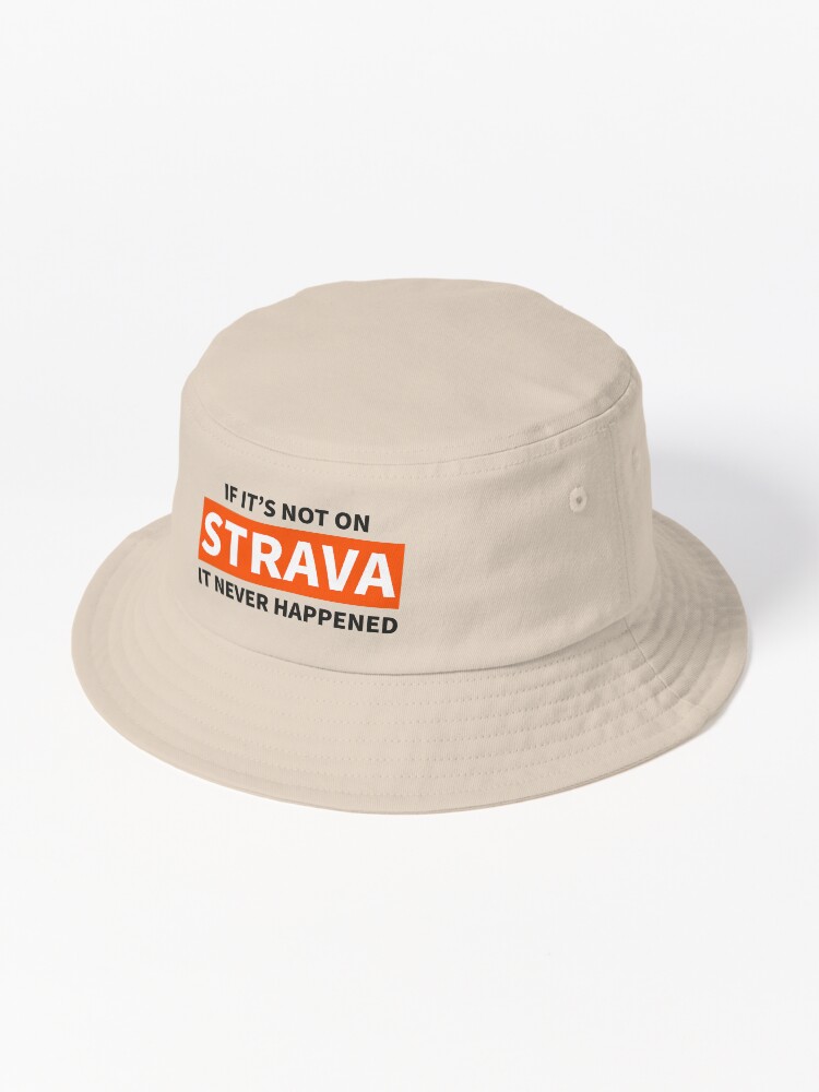 Thumbnail 1 of 6, Bucket Hat, If it’s not on strava designed and sold by Sjaspatat.