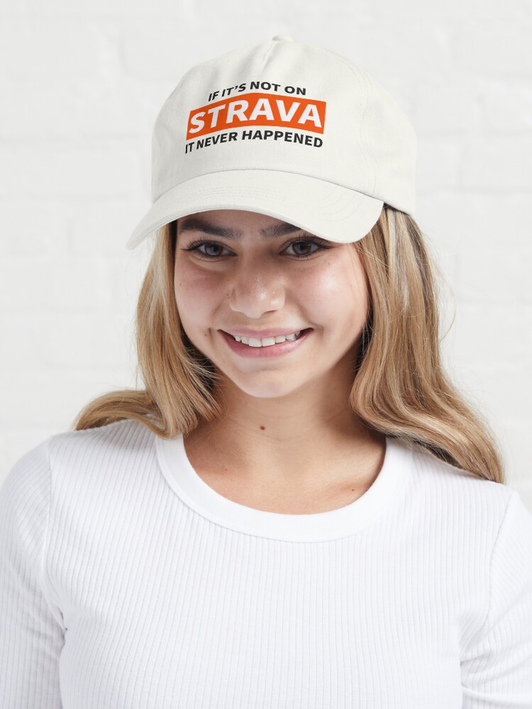 Thumbnail 6 of 7, Cap, If it’s not on strava designed and sold by Sjaspatat.