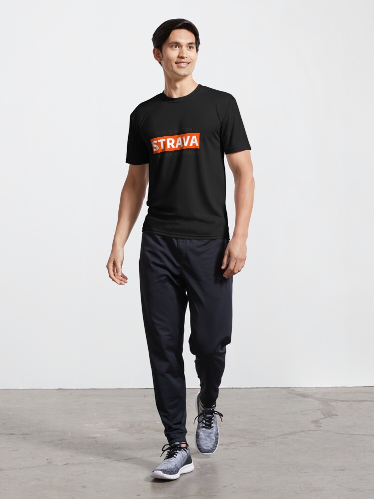 Thumbnail 5 of 7, Active T-Shirt, If it’s not on strava designed and sold by Sjaspatat.