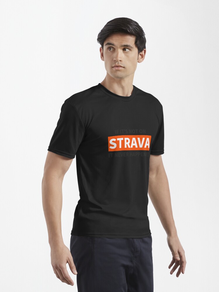 Thumbnail 3 of 7, Active T-Shirt, If it’s not on strava designed and sold by Sjaspatat.