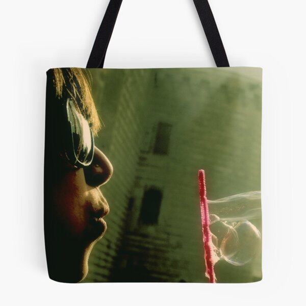 Item preview, Filtered photograph bubble blower portrait designed and sold by Carré Comme Orange.