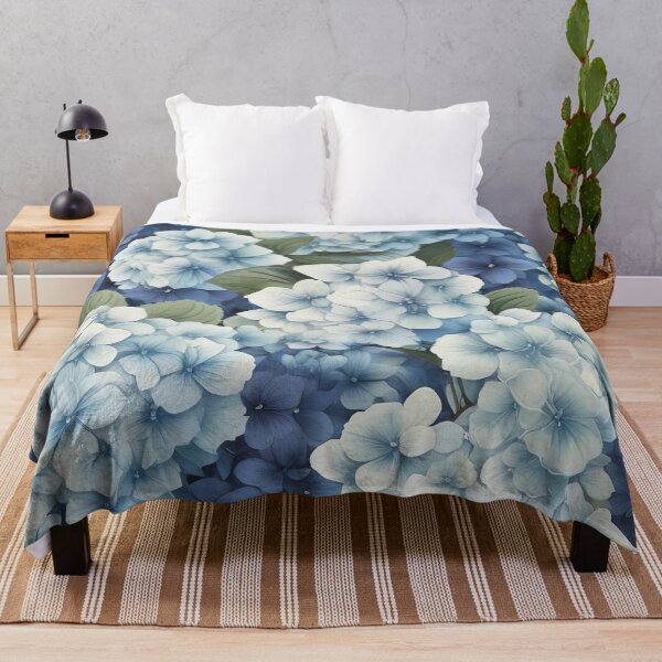 Item preview, Blue Hydrangea Flower Market designed and sold by Tamas Das.