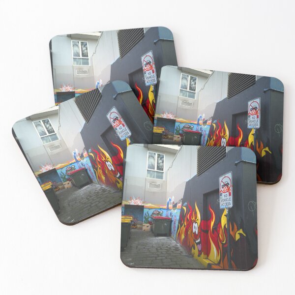 Item preview, callejón graffitied designed and sold by acoulsondesign.