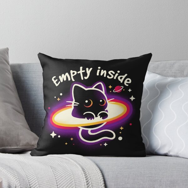 Item preview, Empty inside black hole cat designed and sold by NemiMakeit.