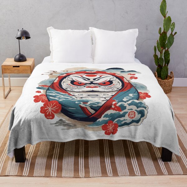 Item preview, Japanese Daruma Aesthetic Yokai Vintage designed and sold by LuminOrb.