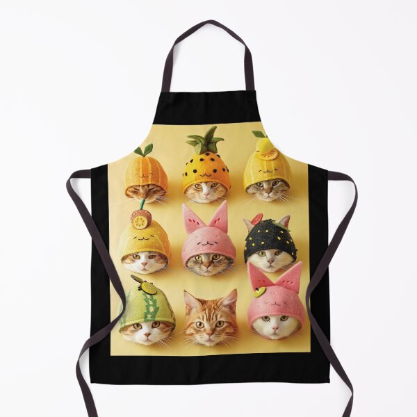 Artikelvorschau, Fruity Feline Fun Entzückende Katzenhüte entworfen und verkauft von WaldoCrock6652.
